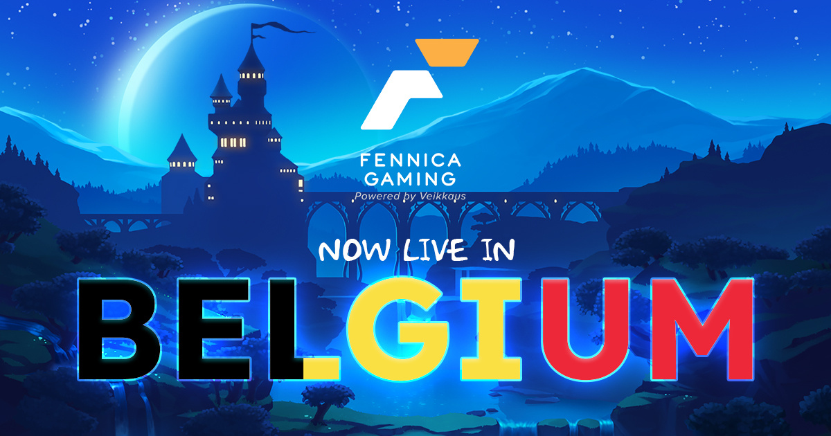 Fennica Gaming's games now live in Belgium. 